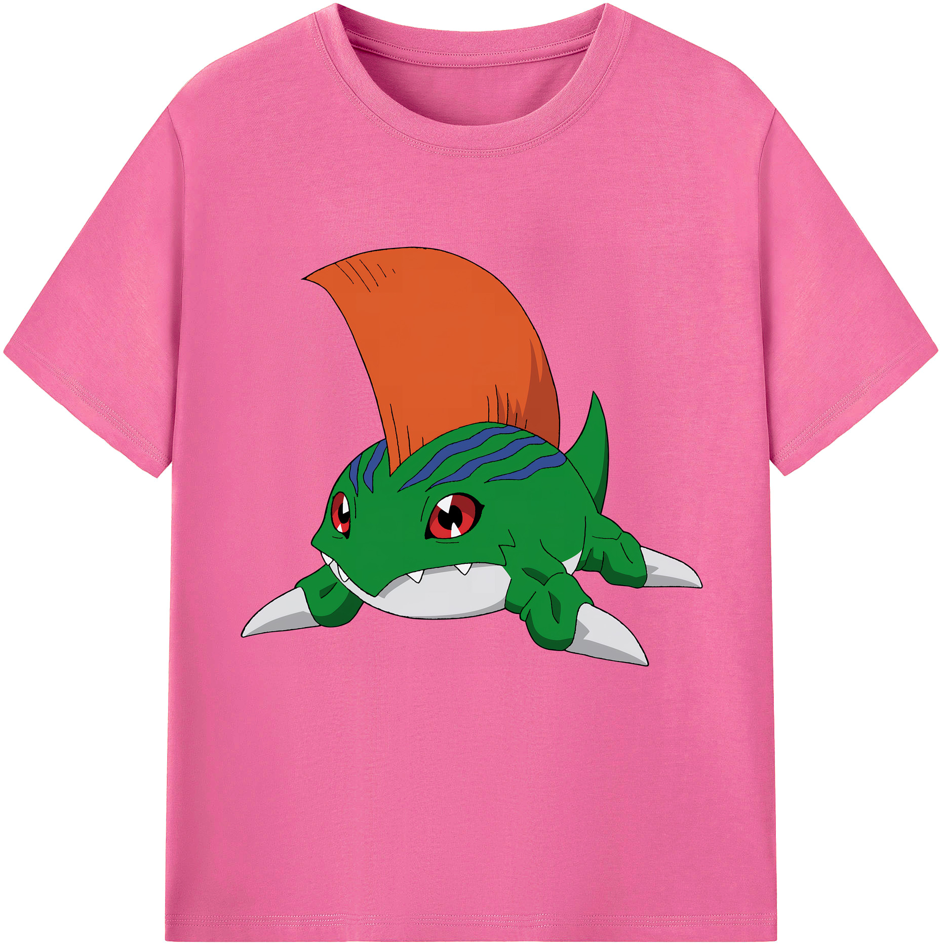 （画像用） Digimon デジタルモンスター/デジモン レディースカジュアルプリントTシャツ（綿100％）